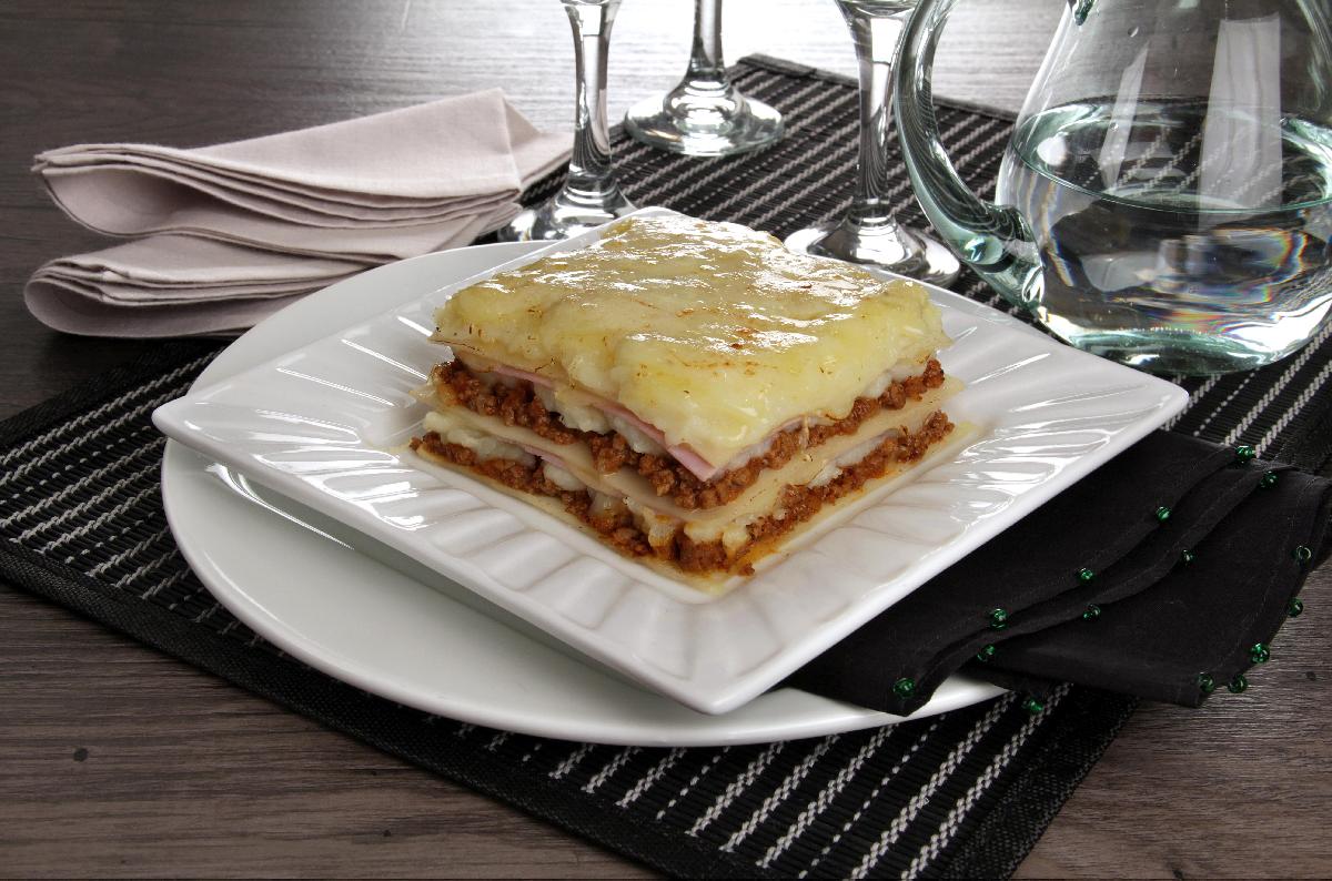 Lasanha com Escondidinho
