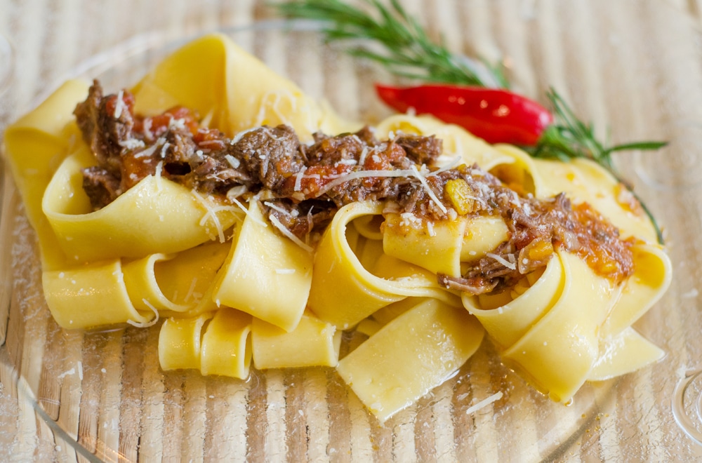 Pappardelle com Ragu de Ossobuco