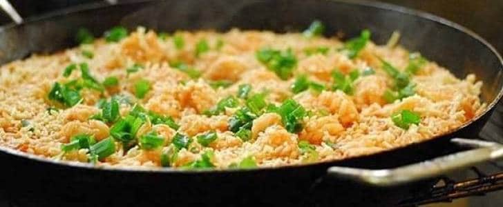 Risoto de Frango no Forno Micro-ondas