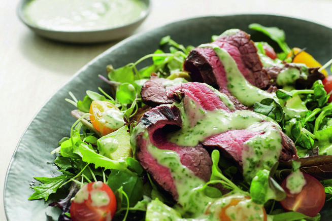 Salada de Rosbife