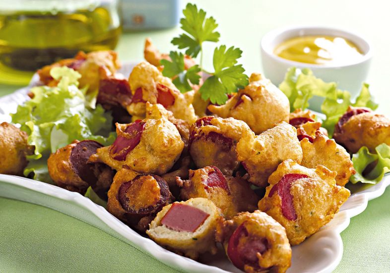 Salsicha Empanada Aperitivo