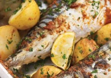 Tilápia com Batatas ao Forno