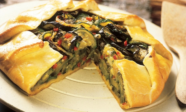Torta Aberta de Legumes Torta Aberta de Legumes