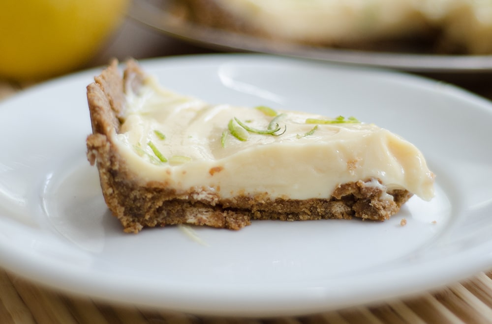 Torta de Limão Sem Lactose