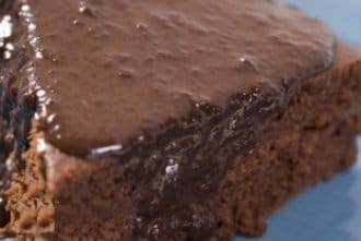 Bolo de Chocolate e Cappuccino