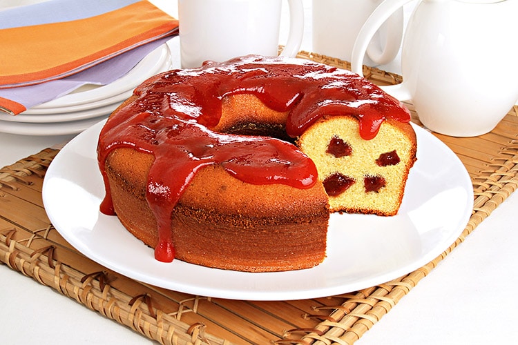Bolo de Fubá com Goiabada 10