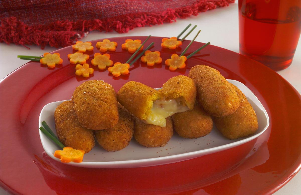 Croquete de Cenoura com Queijo