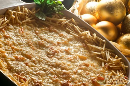 Lasca de Tender Gratinado com Catupiry