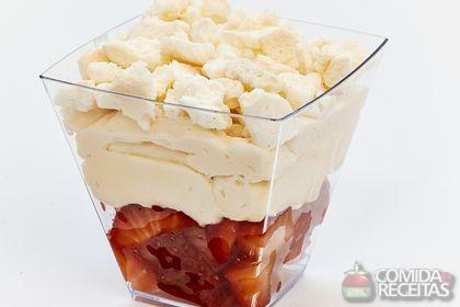 Merengue de Morangos Frescos