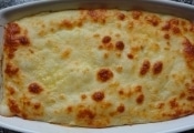 Peixe Gratinado com Mussarela