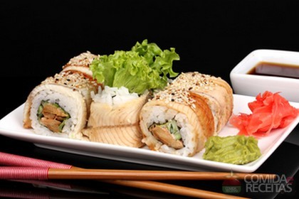 Sashimi de Atum Gratinado