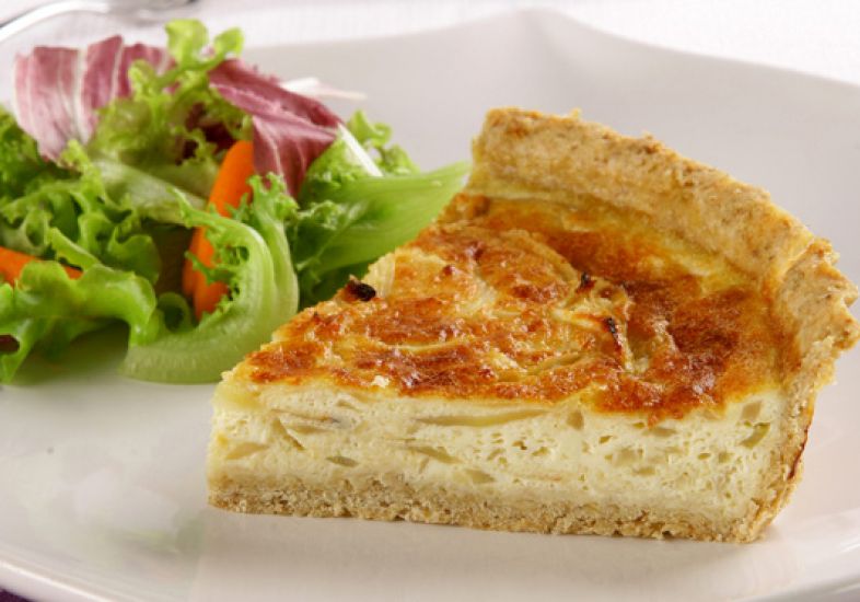 Torta de Cebola e Queijo