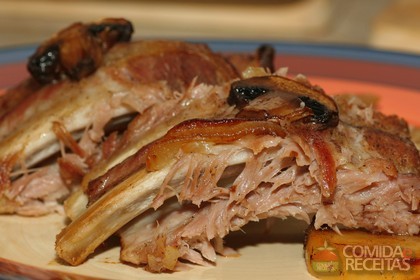 Costela Suína Assada no Forno