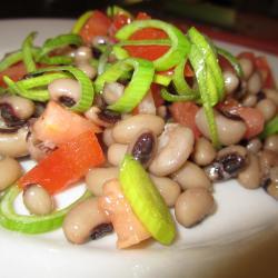 Salada de Feijão-Fradinho com Alho-Poró