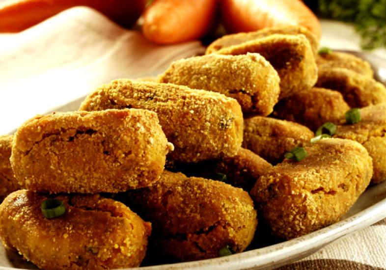 Croquete Assado de Cenoura