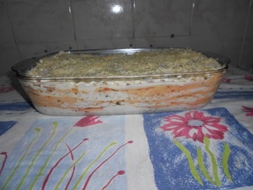 Lasanha de Frango com Requeijão da Ana