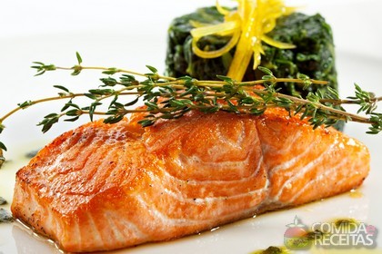 Salmão Grelhado com Tomilho