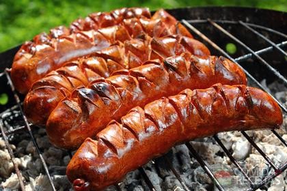 Salsicha Assada