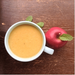 Sopa de Feijão-Branco com Maçã