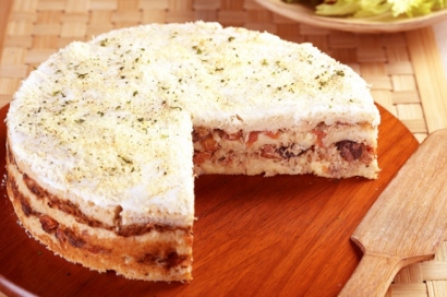 Torta Prática de Sardinha e Pão