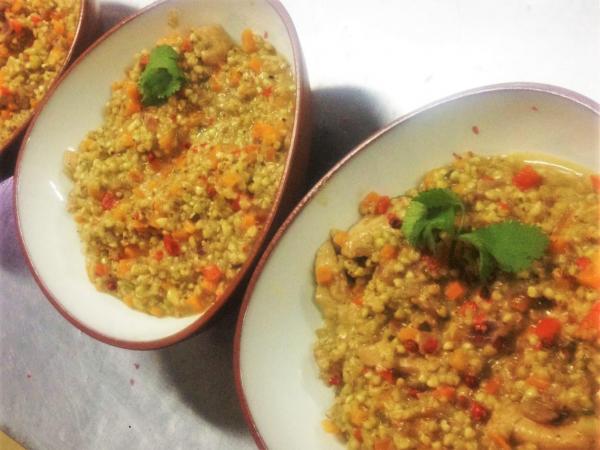 Risoto com Trigo Sarraceno