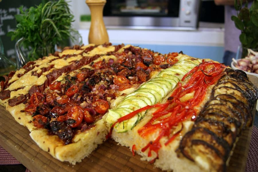 Foccacia Três Sabores