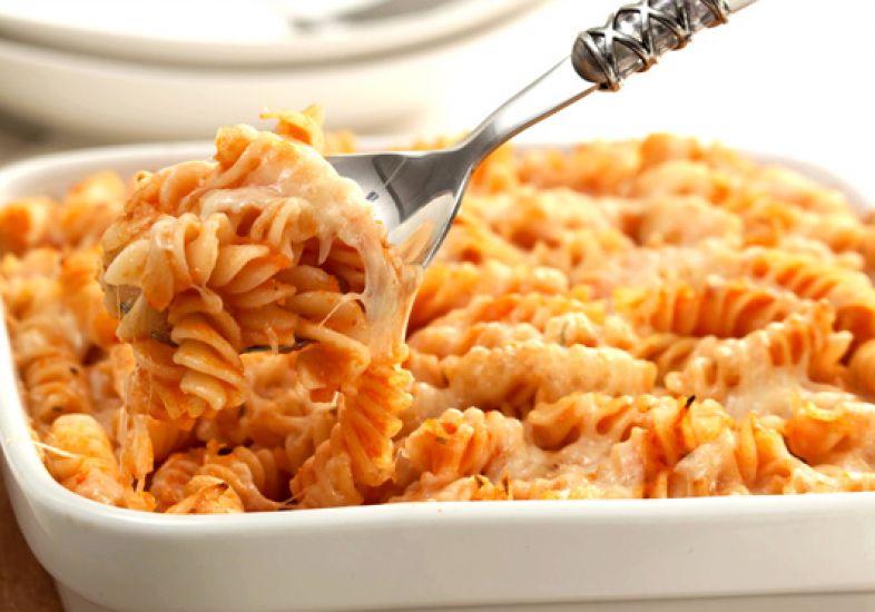 Parafuso Gratinado com Molho de Tomate