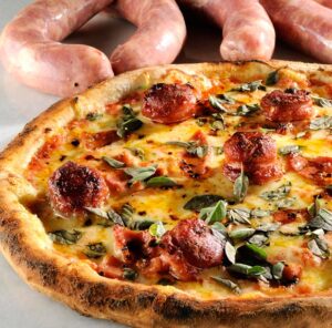 Pizza de Linguiça 02 