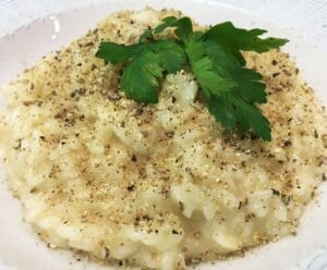 Risoto Cacio e Peppe