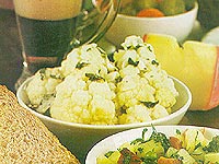 Salada de Couve-Flor ao Alho e Óleo Salada de Couve-Flor ao Alho e Óleo