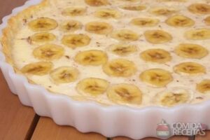 Torta de Banana com Canela 