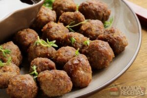 Bolinho de Batata com Carne