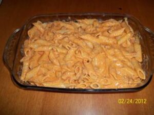 Penne ao Molho de Requeijão e Bacon 