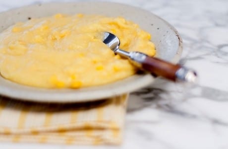 Polenta Crocante com Milho-Verde
