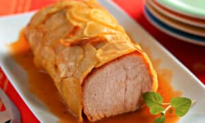Lombo com Crosta de Batata