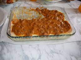 Purê de Batatas com Strogonoff 
