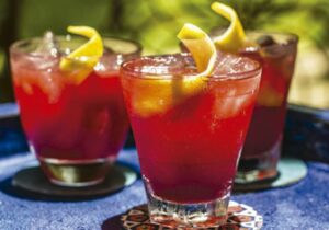 Raspberry Martini