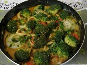 Anel de Lula com Camarão ao Curry