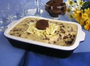 Creme de Leite Condensado com Biscoito