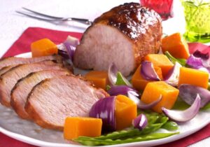 Lombo com Legumes Sauté